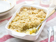 Pour profiter des dernières courgettes : une nutritionniste partage une délicieuse recette de crumble !