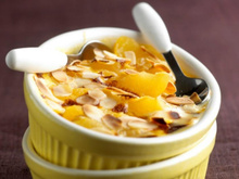 Minis-gratins aux pêches