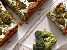 Cake aux brocolis et au feta