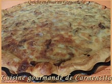 Quiche endives et gorgonzola