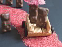 Petits Oursons Guimauve® en voiture