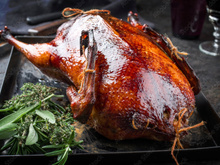 Poularde farcie au foie gras