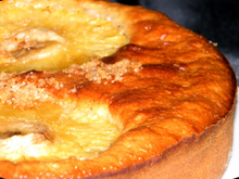Gâteau léger ananas, coco et bananes