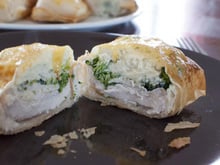 Pannequets de Poulet, Boursin et Brocoli