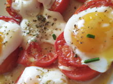 Tomates aux œufs