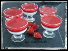 Panna cotta allégée