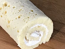 Biscuit roulé à la chantilly