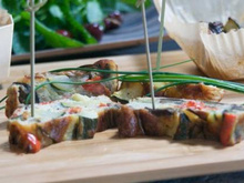 Terrine d'été aux légumes grillés