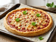 Pizza feuilletée