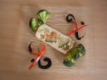 Terrine de poulet aux brocolis
