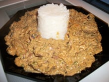 Foies de volaille à la moutarde