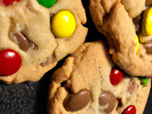 Cookies aux Smarties et M&M's