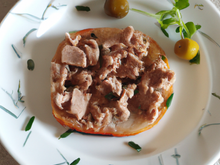 Croustillant de thon à la méditerranéènne