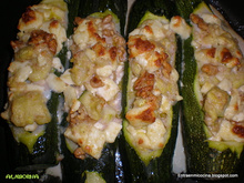 Courgettes 'Kolokithia gemista'