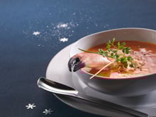 Crème de tourteaux aux carottes