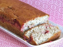 Cake aux bananes & canneberges