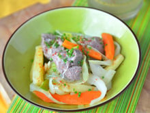 Pot-au-feu d'agneau Presto