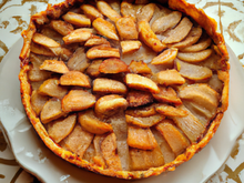 Tarte à la compote de coings