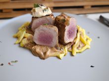 Filet mignon de porc à la leffe