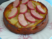 Cake à l'andouille et à la pomme
