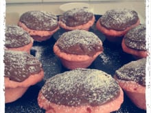 Muffins micro ondes aux biscuits roses de Reims