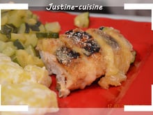 Escalope de poulet au comté