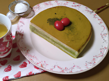Cake au thé vert Matcha