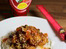 Sauté de porc asiatique au Ketchup