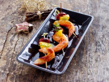 Brochettes Coraya Suprêmes, ananas et chorizo