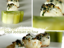 Noix de Saint-Jacques à la coriandre