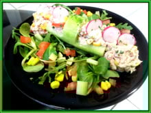 Barquette de crudités (salade)