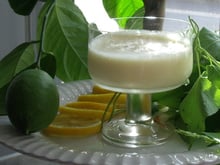 Mousse au citron vert