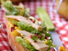 Tartines au Foie Gras aux fruits et légumes