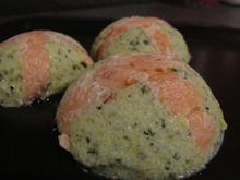 Mousse de courgette et saumon fumé