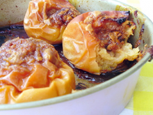 Pommes au four à la pâte de spéculoos