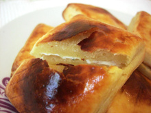 Galette aux pommes de terre et Boursin