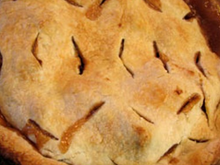 Tarte frangipane aux épices et au bleuet