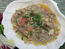 Emietté de sardines aux épices