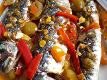 Sardines aux poivrons