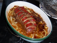 Magret rôti au chorizo