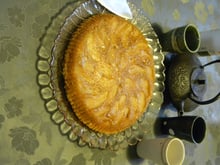 Délicieux gâteau aux pommes pour le thé