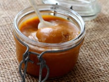 Sauce caramel et beurre salé