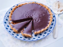 Tartelette au chocolat rapide