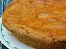 Gâteau basque au citron