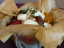 Tartes folles aux légumes du soleil