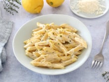 Pâtes au citron et parmesan