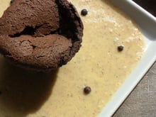 Crème anglaise au poivre