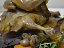 Râble de lapin "à la lyonnaise"