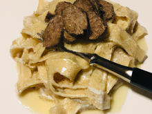 Tagliatelles à la truffe blanche