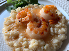 Risotto gambas & st-jacques